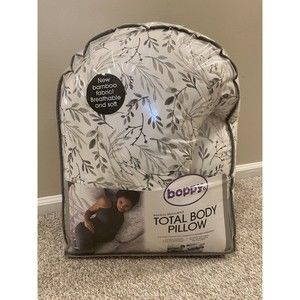 GENTLY USED BOPPY TOTAL BODY PILLOW , MATERNITY, BACK PAIN, LIGHTWEIGHT COMFORT